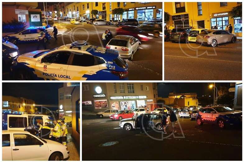 Imágenes del accidente del siniestro captadas por un redactor de TA (Foto TA)